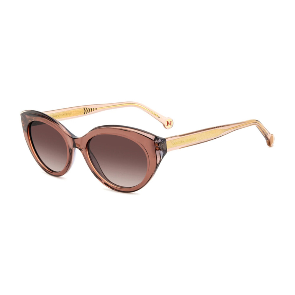 NEW Carolina Herrera HER 0250/S 0TUIHA Light Brown Sunglasses authentic